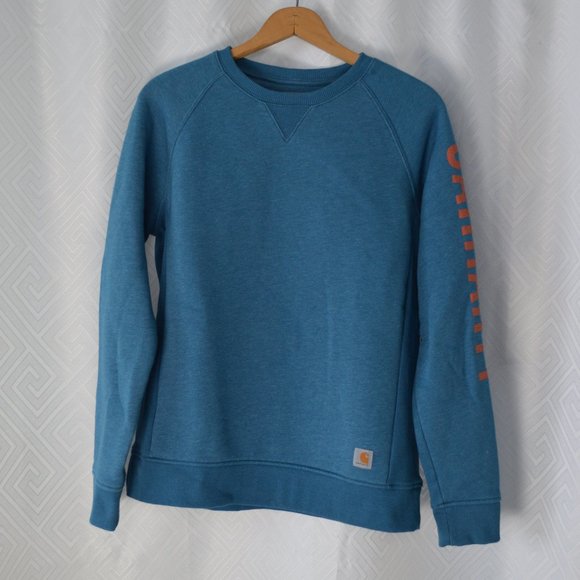 Women's Carhartt Relaxed Fit Crewneck Size Medium - Picture 1 of 7